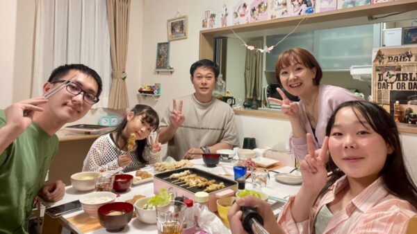 Smiles and Fun with My Host Family